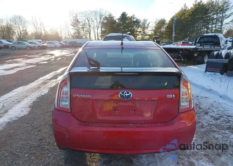 2013 Toyota Prius Two from USA, damaged, VIN JTDKN3DU4D5583500